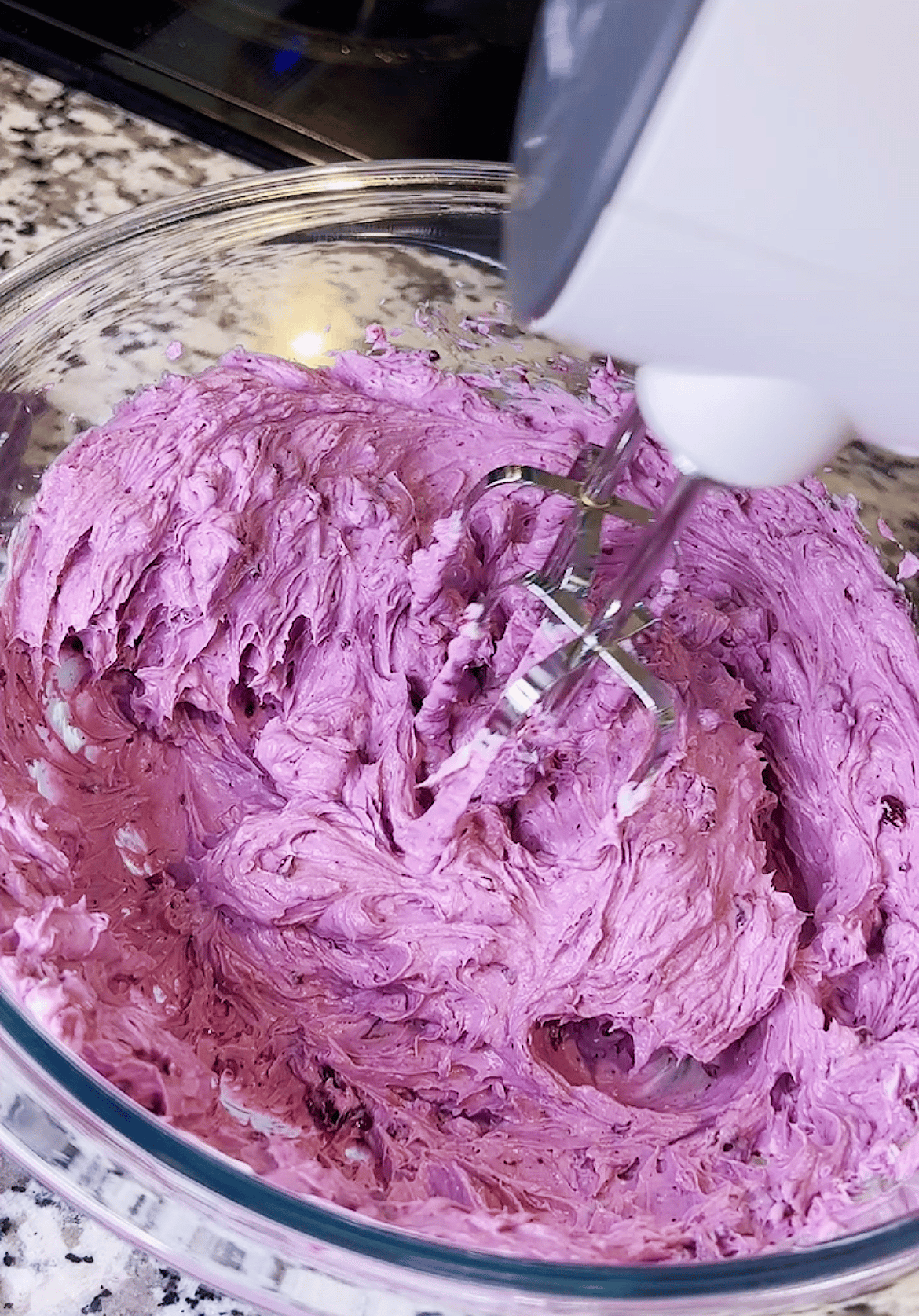 Blueberry Bagel with blueberry cream cheese TikTok Recipes