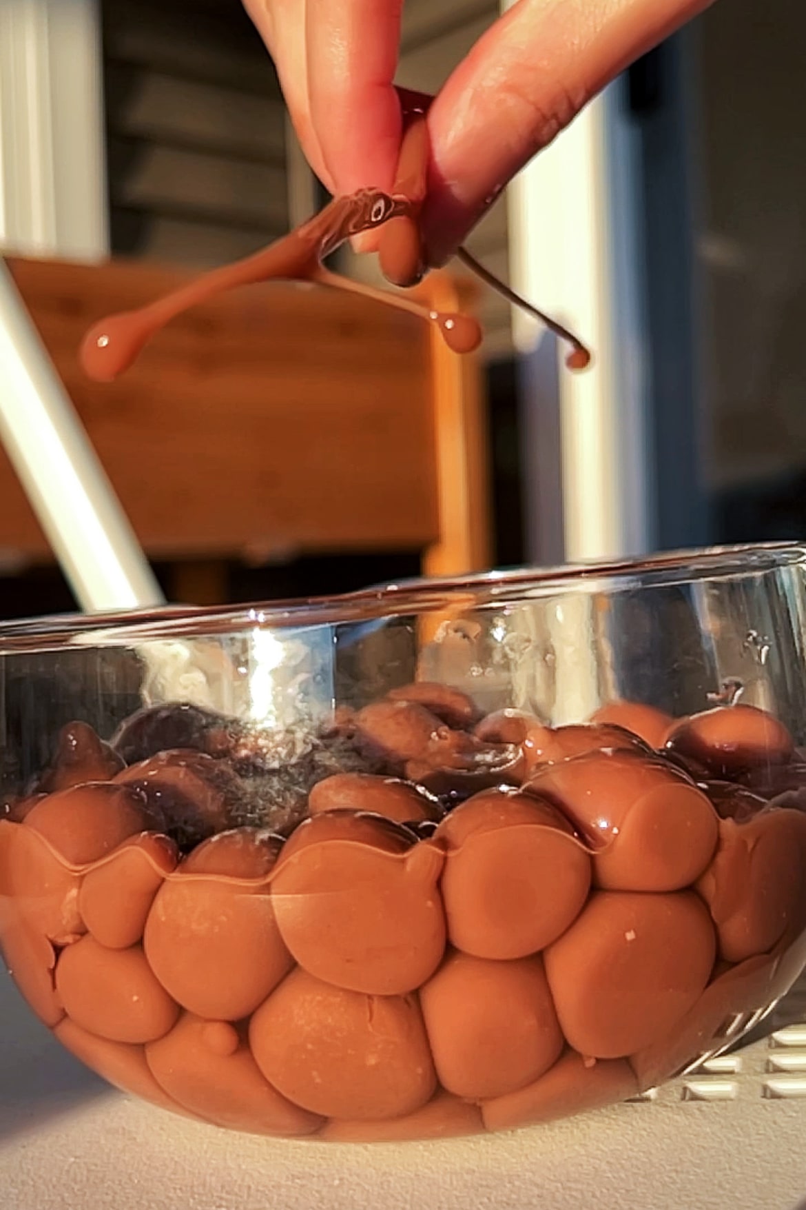 Chocolate Popping Boba