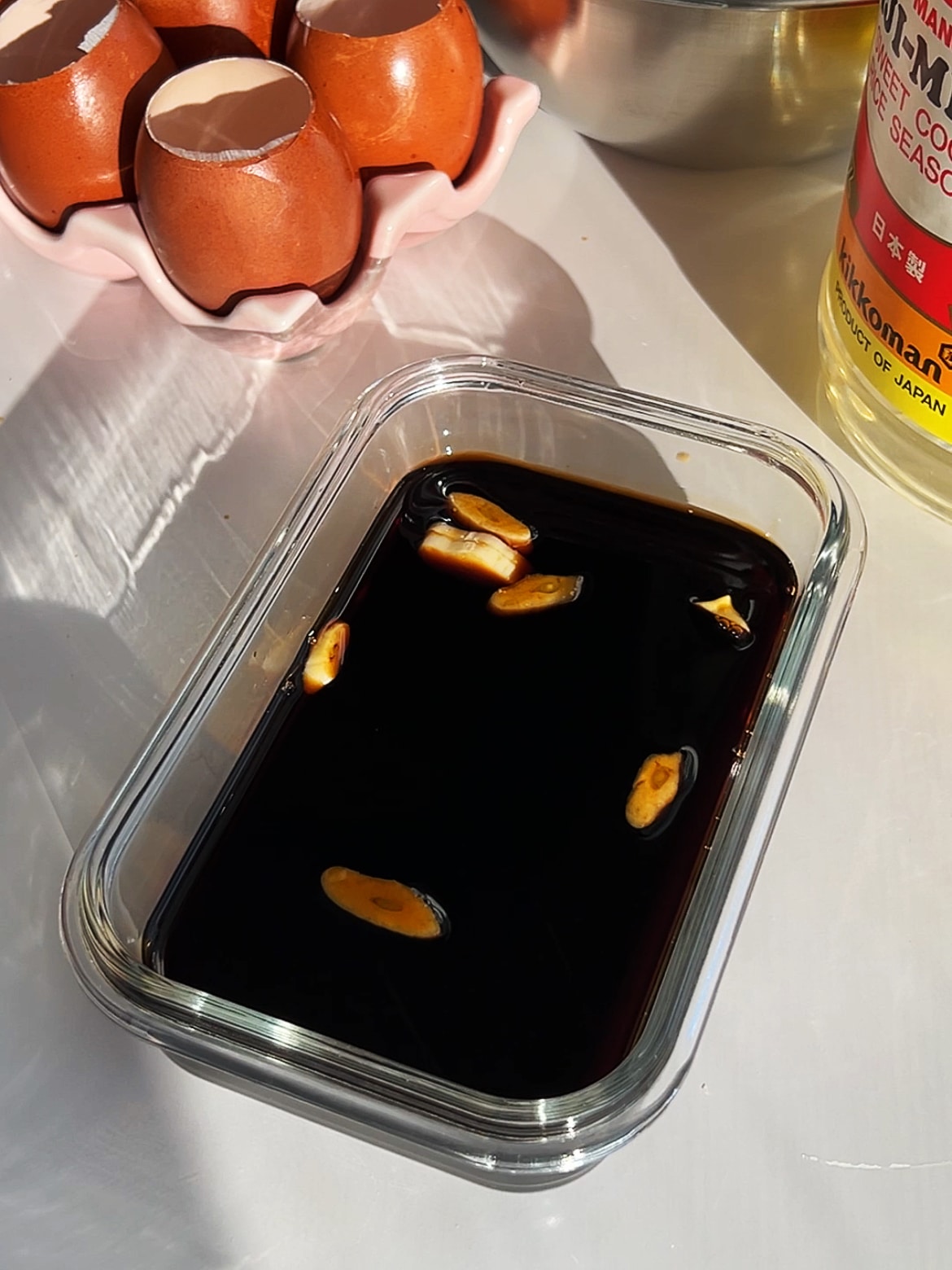 Soy Cured Egg Yolk