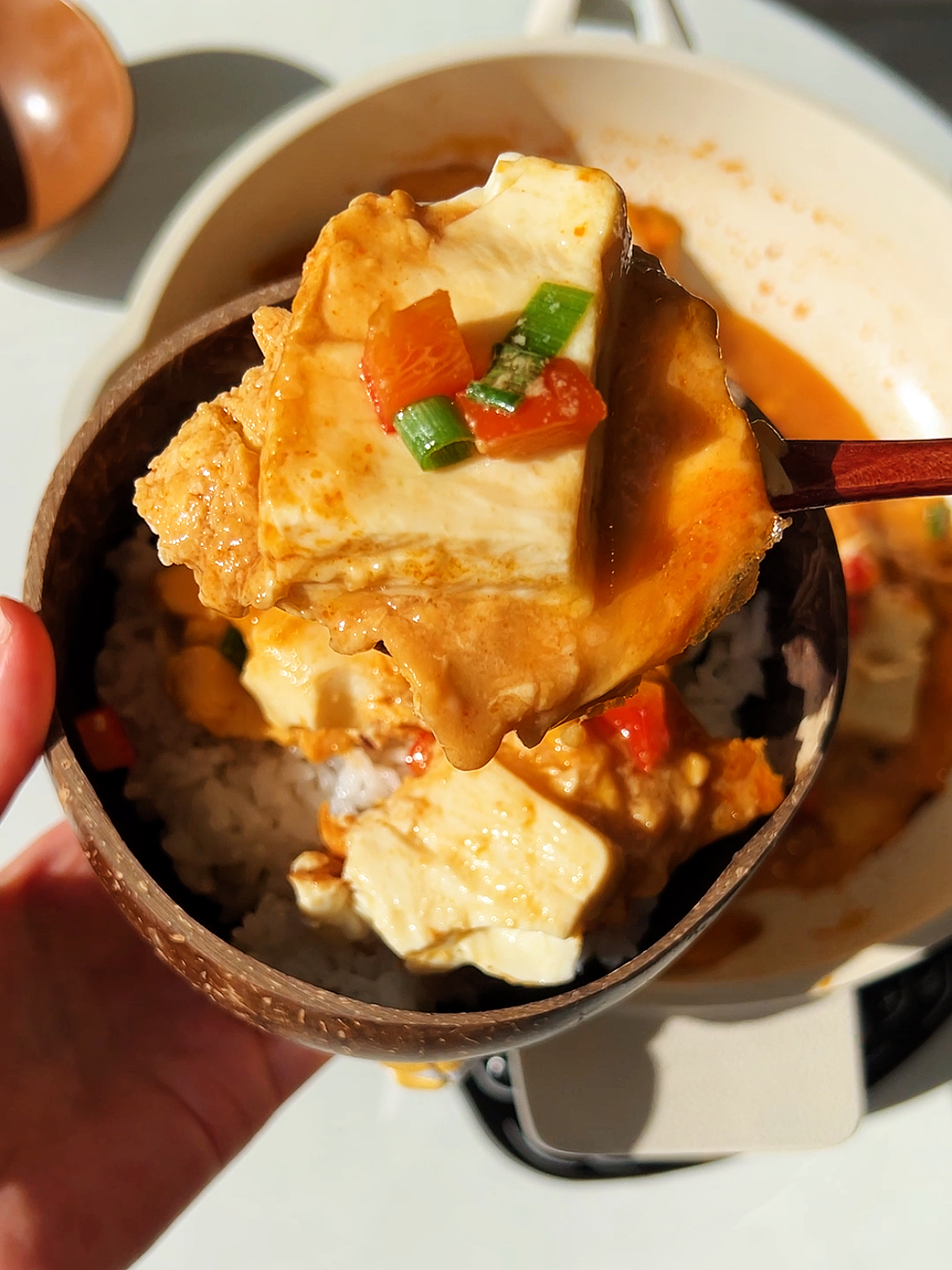 One-pot Egg Tofu
