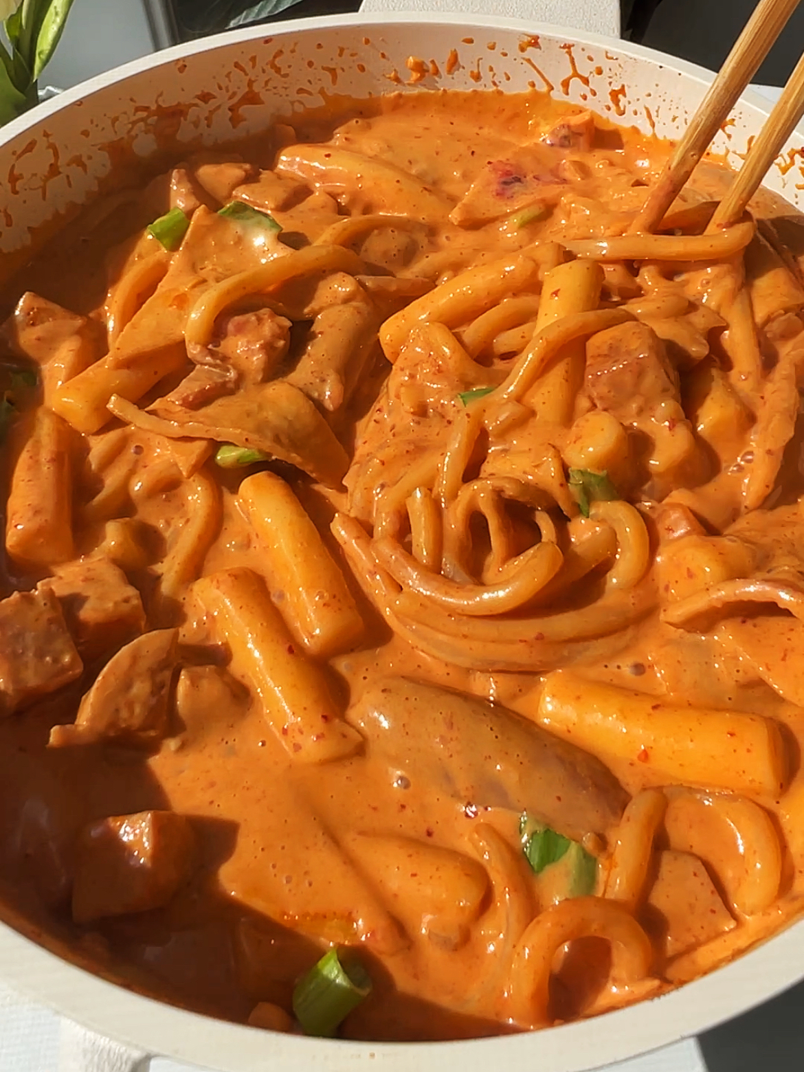 Rosé tteokbokki & Noodles