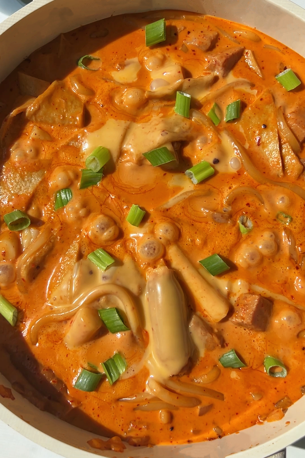 Rosé tteokbokki & Noodles