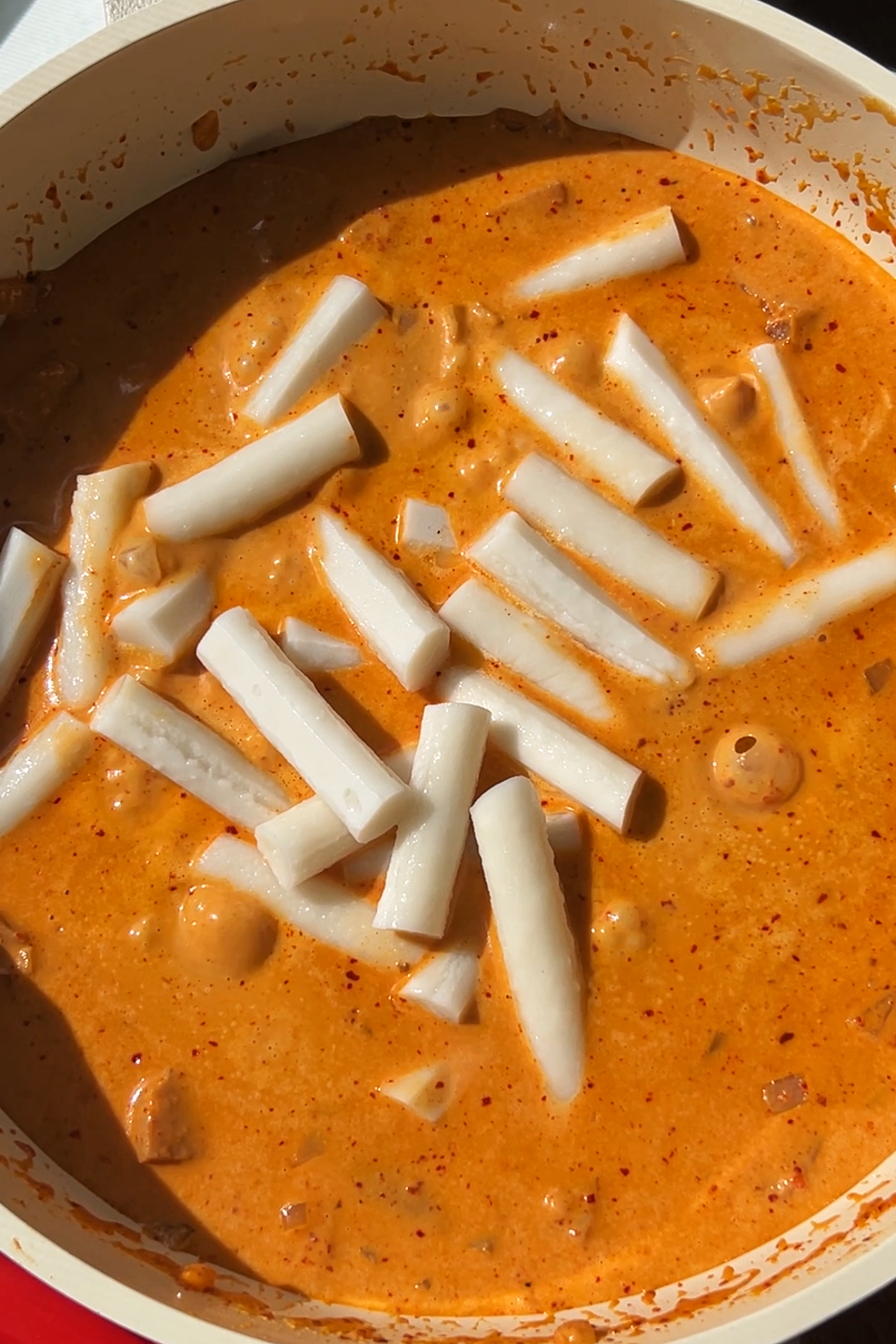 Rosé tteokbokki & Noodles