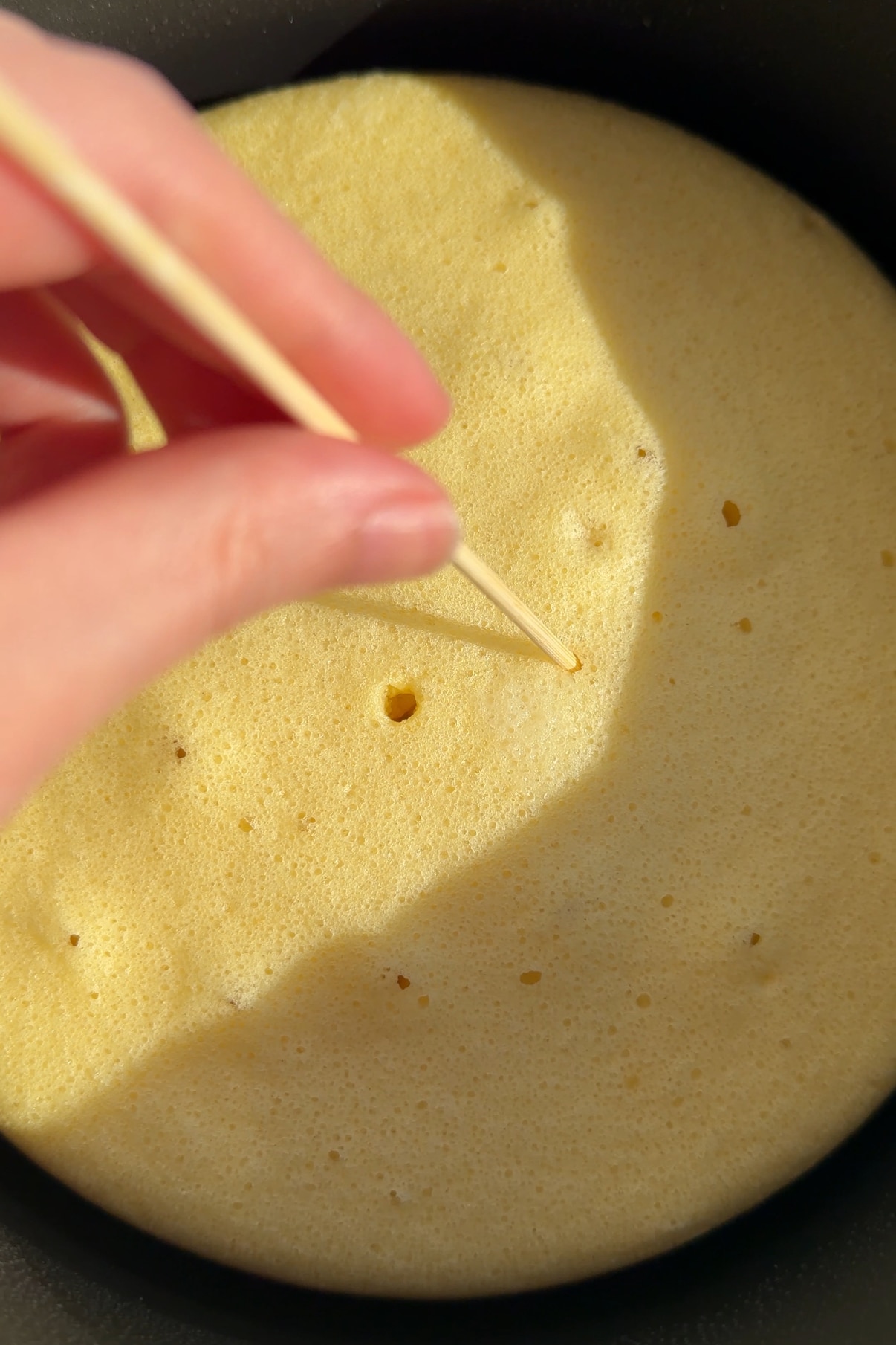 Rice Cooker Chiffon Cake
