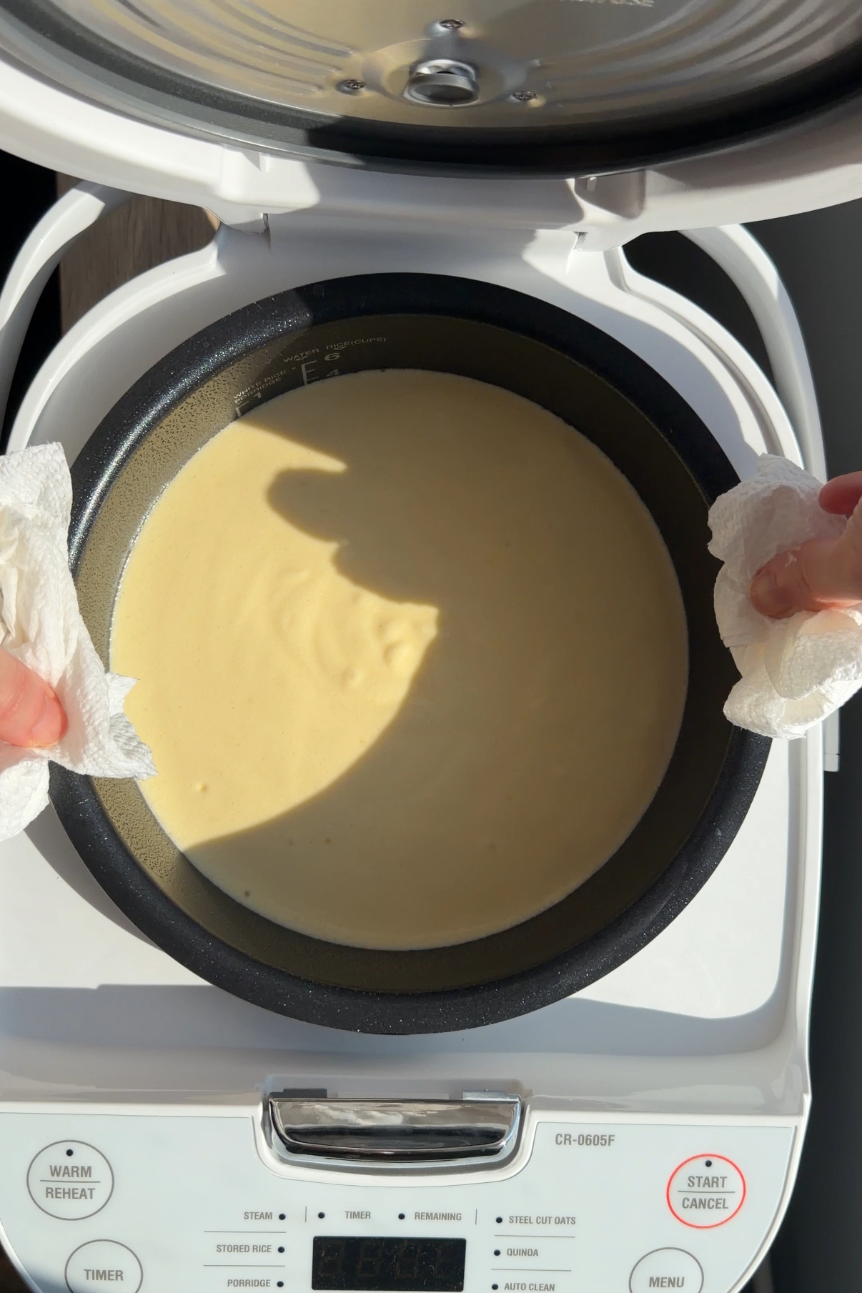 Rice Cooker Chiffon Cake