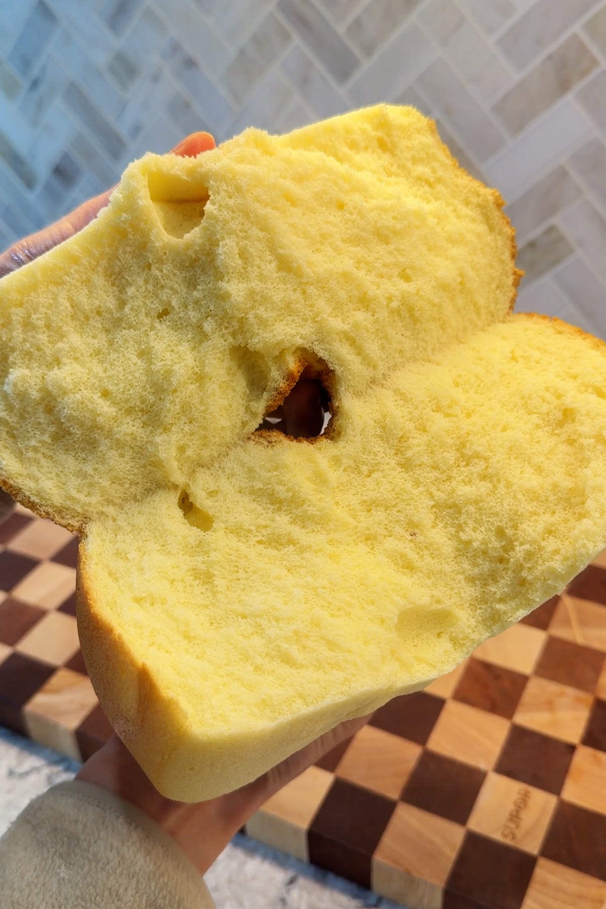 Rice Cooker Chiffon Cake