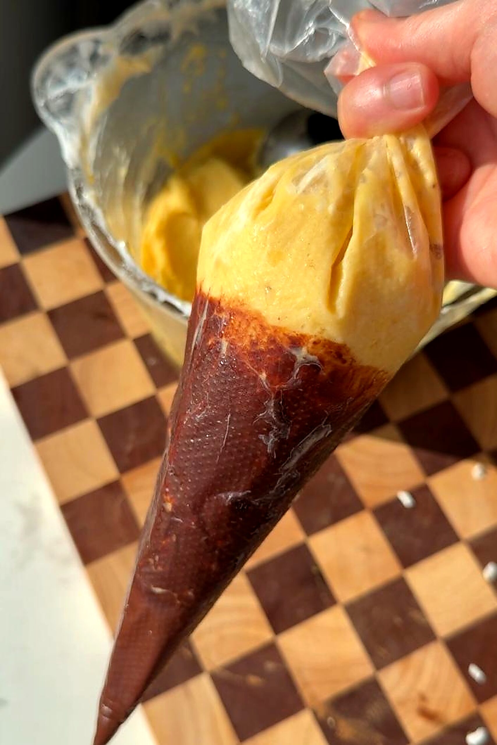 Banana Ice Cream – With Crunchy Chocolate Cones