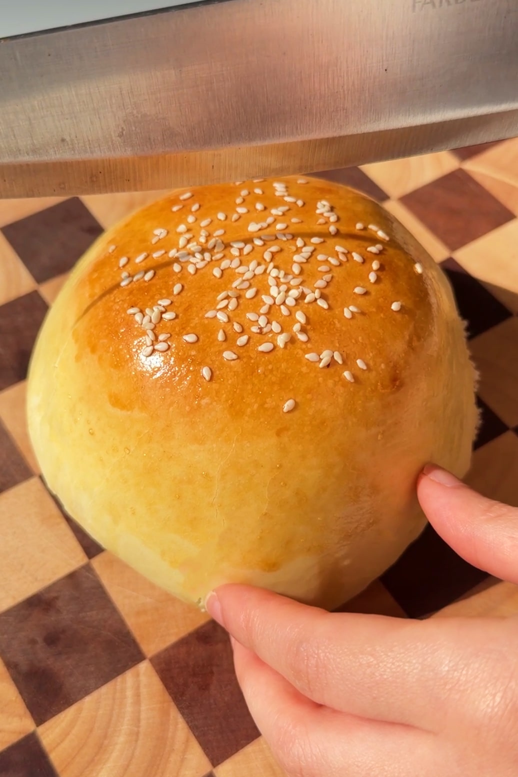 Closed Burger (with Homemade Burger Buns Recipe)