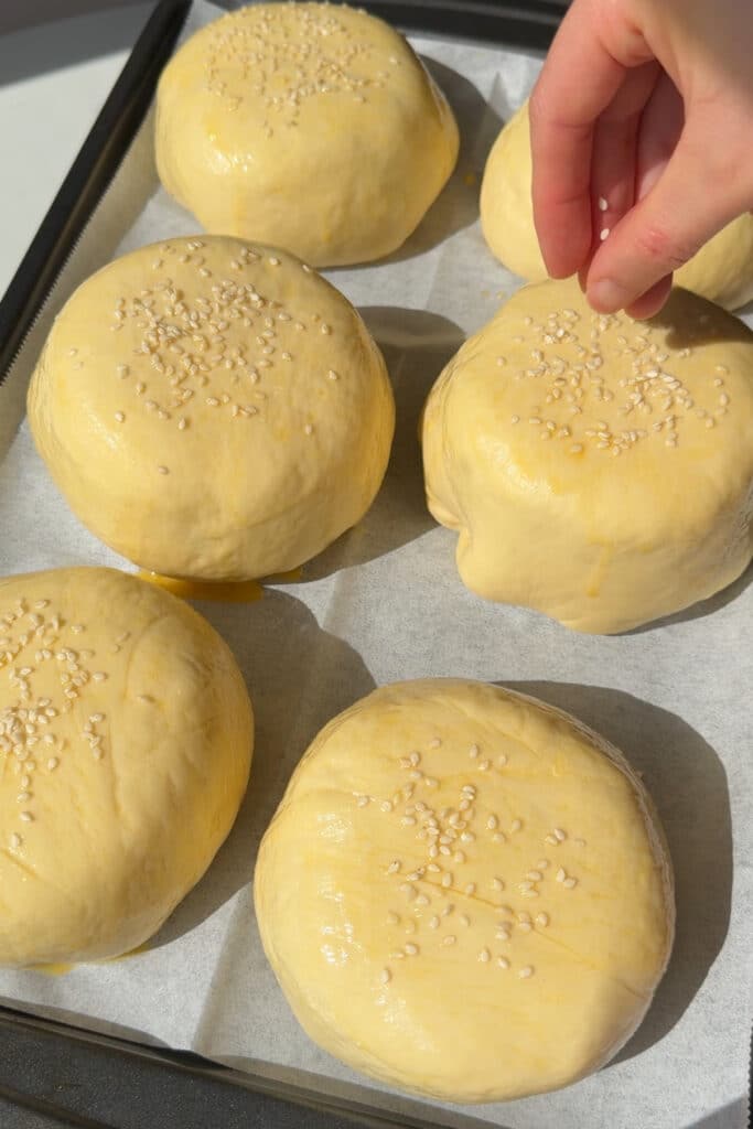 Closed Burger (with Homemade Burger Buns Recipe)