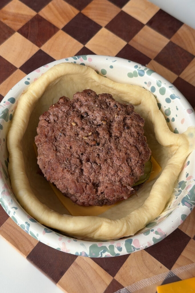 Closed Burger (with Homemade Burger Buns Recipe)