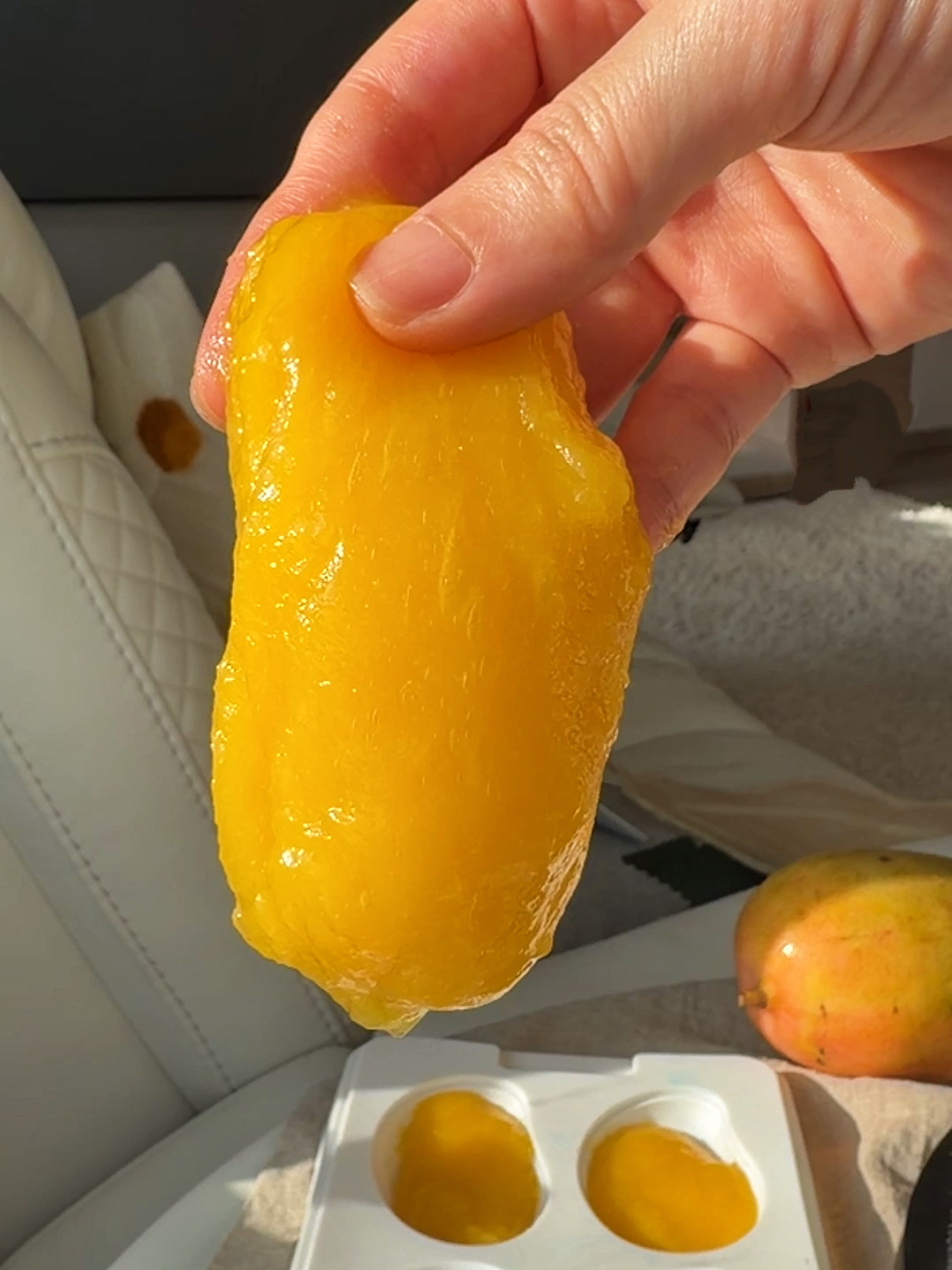 Giant Peelable Mango Gummy Recipe